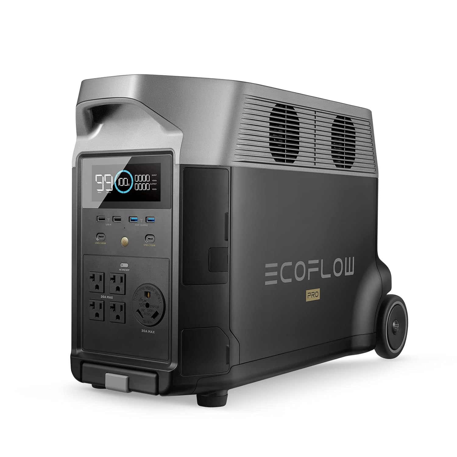 EcoFlow Delta Pro standalone power station.